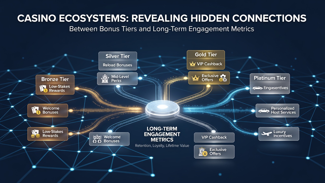 Detailed view of casino loyalty program interface showing bonus tier structures and player engagement dashboards