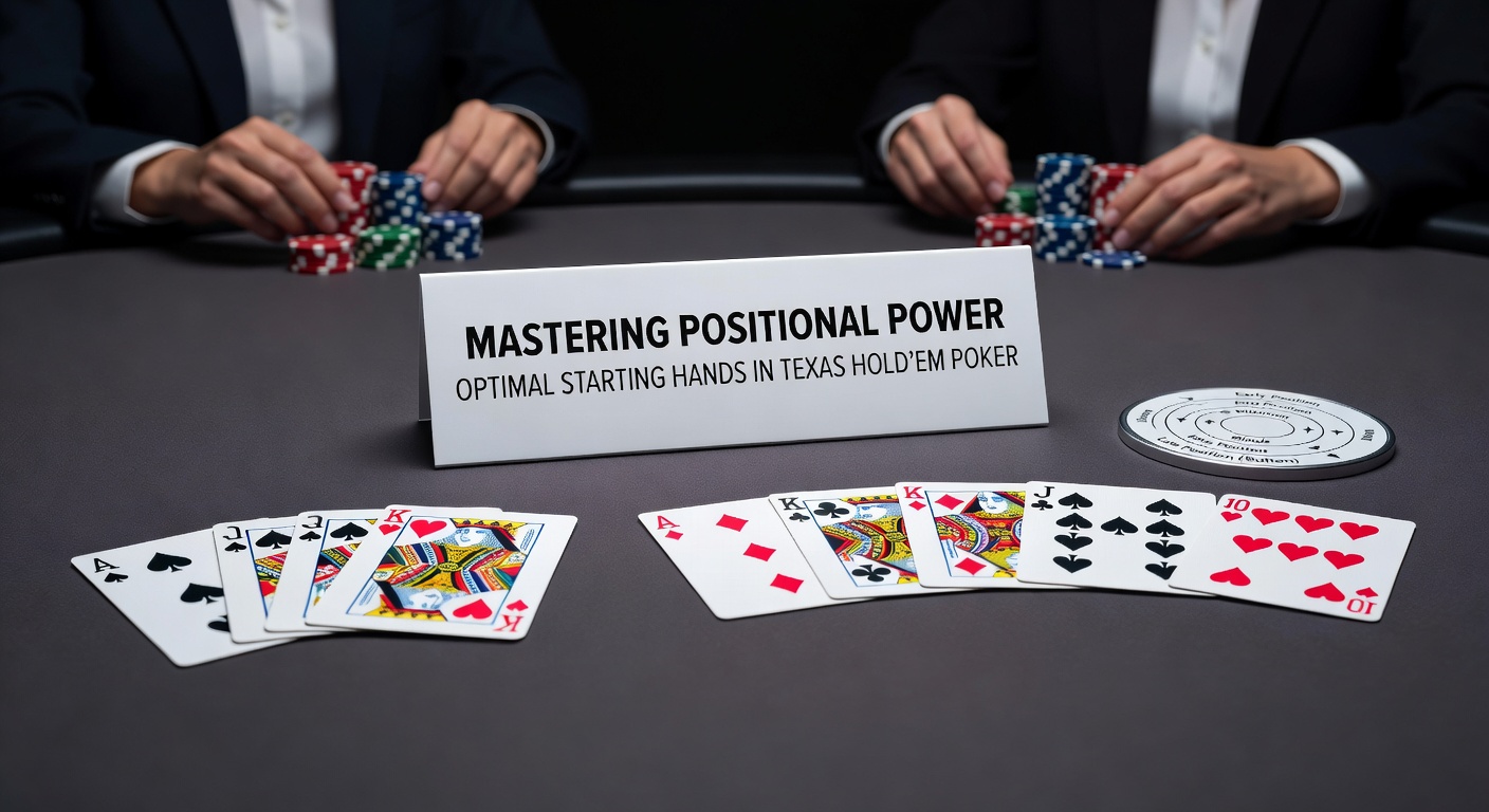 Close-up of a poker hand chart displaying optimal starting ranges by position, color-coded for early, middle, and late spots